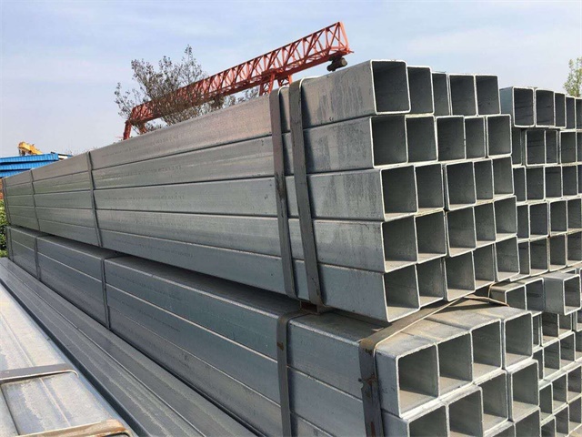 儋州镀锌无缝方管